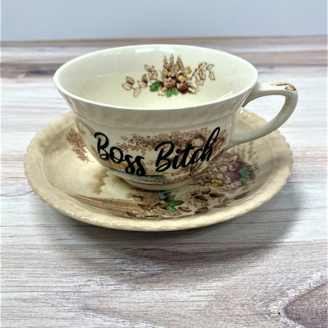 Boss Bitch Tea Cup