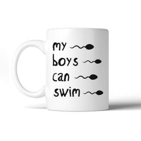My Boys Can Swim Coffee Mug